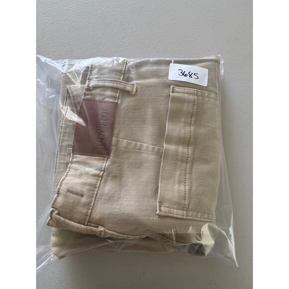 Judy Blue Pants Trousers Joggers Womens Size 11/30 Khaki Drawstring Garment Dyed - Picture 12 of 12